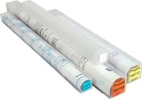 PP-H&uuml;lse transparent ausziehbar, Zeichnungsh&uuml;lse, Transportrolle, K&ouml;cher,...