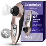 Womanizer Pro40 Klitoris-Stimulator Erotik Sexspielzeug f&uuml;r Frauen Ros&eacute;gold | Sex