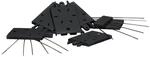Windhager Vogel- & Taubenabwehr: Starter-Set, Vogelabwehr, Taubenabwehrspitzen,
