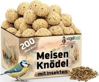 Vogelfood 200 x 90 g =18 kg Meisenkn&ouml;del mit Insekten ohne Netz Vogelfutter 4