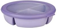 Mepal - Meal Prep Box Cirqula - Bento-Sch&uuml;ssel mit 3 F&auml;chern - Frischhaltedose