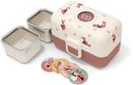 monbento - Brotdose Kinder MB Tresor - 3-F&auml;cher Lunchbox f&uuml;r Kinder - Jausenbox