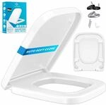 KESSER&reg; WC Sitz mit Absenkautomatik Toilettendeckel Quick-Release-Funktion und