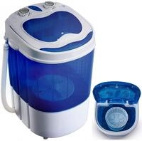 Steinborg Mini Waschmaschine mit Schleuder | Waschautomat bis 3 KG 
