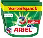 Ariel Waschmittel Pods All-in-1, Waschmittel 76 Waschladungen, Universal, Kraftvolle