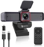 Angetube 4K-Streaming-Webcam mit KI-Tracking, HDR, Dual-AI-Mikrofone mit