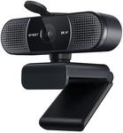 EMEET 2K Webcam - C960 2K Webcam mit Dual Mikrofon, Web Cam mit Objektivabdeckung,