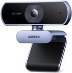 UGREEN FineCam Lite 1080P Webcam Full HD 1080P/30fps USB A Webcam mit Mikrofon,