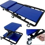 Deuba&reg; 2in1 KFZ Rollbrett Werkstatthocker bis 150kg 6 leichtg&auml;ngige 360&deg;