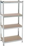 ESTEXO Steckregal 160x80x40 cm 320 kg 4 B&ouml;den Lagerregal Werkstattregal...