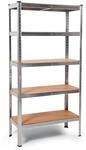 Ondis24 Metallregal Thomas, Lagerregal 90x40x180 (H) cm, Kellerregal bis 875kg