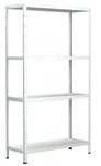 SCHULTE Regalwelt Steckregal mit 4 PowerMAX Fachb&ouml;den, 65 kg Tragkraft, 180x90x40 cm