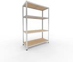 shelfplaza&reg; 180x120x45cm Home Schwerlastregal verzinkt/Metallregal mit 5