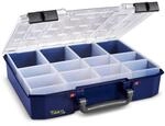 Raaco CarryLite 80 4x8-12 Sortierbox, 12 Eins&auml;tze, Werkstatt Organizer