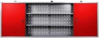 Ondis24 Werkzeugschrank Metall, Werkstattschrank 160x16x60 (H) cm, 2 abschlie&szlig;bare