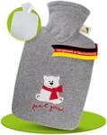 Hugo Frosch W&auml;rmflasche Klassik 1,8l &ndash; Made in Germany &ndash; mit weichem...