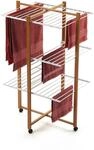 Arredamenti Italia 695 Karisma Tower Drying Rack 25 Meters of Useful line, Finishing