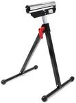 Wiltec Rollenst&auml;nder bis 60 kg, Rollenbock h&ouml;henverstellbar 68-110 cm, aus...