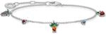 THOMAS SABO Armband Bunte Fr&uuml;chte silber 925 Sterlingsilber