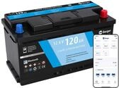 BERGER LiFePO4 120Ah 12V Lithium Batterie mit Bluetooth | 1536Wh Lithiumbatterie