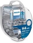 Philips WhiteVision ultra H4 Scheinwerferlampe, 4200K set