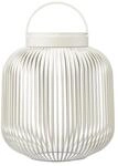 blomus LED Laterne LITO | Mobile Akku Outdoor Leuchte aus hochwertigem Eisen | Farbe