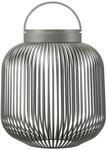 Blomus LED Laterne LITO | Mobile Akku Outdoor Leuchte aus hochwertigem Eisen | Farbe
