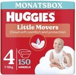Huggies Baby-Windeln Little Movers, Disney-Design, Gr&ouml;&szlig;e 4, 150 St. (3 x 50),