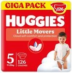 Huggies Baby-Windeln Little Movers, Disney-Design, Gr&ouml;&szlig;e 5, 126 St. (3 x 42),