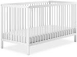 Ehrenkind&reg; Babybett PUR 120x60 aus Buchenholz | Wei&szlig; | Kinderbett 9-Fach