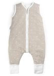 Ehrenkind&reg; Baby Sommerschlafsack mit F&uuml;&szlig;en 1.0 TOG aus weicher OEKO-TEX
