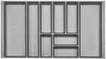 Orga-Box 2 Besteckeinsatz Tiefe: 461 x Breite: 809 mm silbergrau | mit Canvas