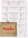 PARADIES warme Daunendecke 155x220 cm - Safina 100-100% G&auml;nsedaunen Winterdecke,