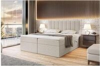 MEBLINI Boxspringbett mit Bettkasten - 180x200 - Gepolstert Doppelbett mit Matratze