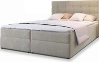 Masseno Boxspringbett GLOS 160x200 cm Komplett-Set mit Matratze und Topper,