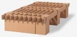 ROOM IN A BOX Grid Stauraumbett | Small 80-100 cm | Braun