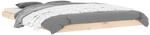vidaXL Massivholzbett Doppelbett Bettgestell Bett Holzbett Bettrahmen Lattenrost
