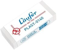L&auml;ufer 00140 Plast 0140 Radierer, Radiergummi aus Kunststoff, f&uuml;r Bleistifte und
