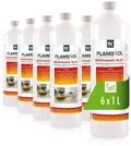 H&ouml;fer Chemie Bioethanol 96,6% Premium 6 x 1 L - Ethanol f&uuml;r Tischkamin, Kamin &