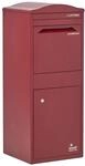 SMART PARCEL BOX Paketbox draussen, Standbriefkasten mit Paketfach, Paketbriefkasten