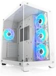 Gaming PC-Geh&auml;use VITRUM - Midi-Tower, aRGB Beleuchtung (inkl. Steuerung),