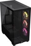 CORSAIR iCUE LINK 3500X RGB Mid-Tower ATX PC-Geh&auml;use - Geh&auml;rtetes Panorama-Glas -