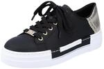 Rieker Damen Sneaker N4931-00 schwarz Gr. 37