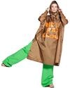Rainkiss &ndash; Regenponcho f&uuml;r Erwachsene &ndash; Wasserdicht &ndash; PFAS-frei &ndash;