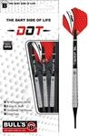 Bull's Dot D3 Soft Dart, Silber/Schwarz, 18g