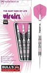 BULL'S Virgirl Vr1 Steel Dart 23g, Silber/Rosa