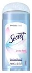Secret pH Balanced INVISIBLE Solid powder fresh