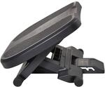 HOMCOM Fu&szlig;st&uuml;tze Schreibtisch Ergonomische 3 Stufig H&ouml;henverstellbare Fu&szlig;ablage