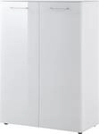 Germania Schuhschrank GW-SCALEA, Spanplatte, Einscheiben-Sicherheitsglas, Wei&szlig;, 40 x