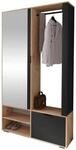 Mirjan24 Garderoben-Set Raldento mit Spiegel, Kleiderstange, Schuhschrank und